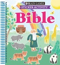 Cover: Brain Games - Sticker Activity: Bible (for Kids Ages 3-6) - Publications International, Ltd.