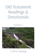 Cover: Old Testament Readings & Devotionals - C.M.H. Koenig Books