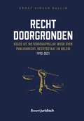 Cover: Recht doorgronden - Boom juridisch