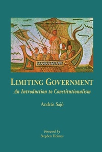 Enlarge image Cover: Limiting Government - Central European University Press