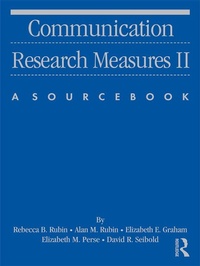 Enlarge image Cover: Communication Research Measures II - Routledge