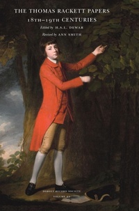 Enlarge image Cover: The Thomas Rackett Papers - Dorset Record Society