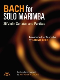 Enlarge image Cover: Bach for Solo Marimba - GIA Publications