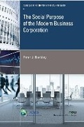 Cover: The Social Purpose of the Modern Business Corporation - now publishers Inc