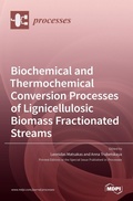 Cover: Biochemical and Thermochemical Conversion Processes of Lignicellulosic Biomass Fractionated Streams - MDPI AG