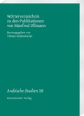 Cover: W&ouml;rterverzeichnis zu den Publikationen von Manfred Ullmann - Harrassowitz Verlag