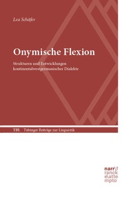 Enlarge image Cover: Onymische Flexion - Narr Francke Attempto