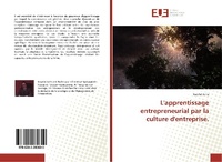 Abbildung von: L'apprentissage entrepreneurial par la culture d'entreprise. - Éditions universitaires européennes