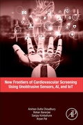 Cover: New Frontiers of Cardiovascular Screening using Unobtrusive Sensors, AI, and IoT - Academic Press