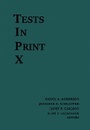 Cover: Tests in Print X - Buros Institute of Mental Measurements,U.S.