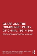 Cover: Class and the Communist Party of China, 1921-1978 - Routledge