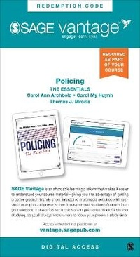 Abbildung von: Policing- Vantage Slimpack - Sage Publications, Inc