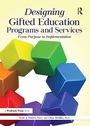 Cover: Designing Gifted Education Programs and Services - Routledge
