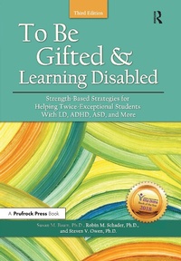 Enlarge image Cover: To Be Gifted and Learning Disabled - Routledge