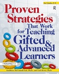 Cover: Proven Strategies That Work for Teaching Gifted and Advanced Learners - Routledge