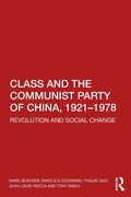 Cover: Class and the Communist Party of China, 1921-1978 - Routledge