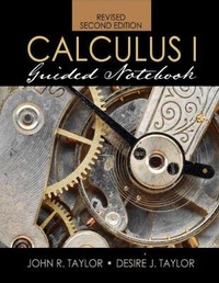 Enlarge image Cover: Calculus I Guided Notebook - Kendall/Hunt Publishing Co ,U.S.