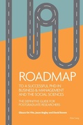 Cover: Roadmap to a successful PhD in Business & management and the social sciences - Peter Lang Verlag