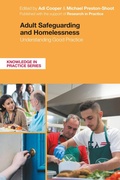 Cover: Adult Safeguarding and Homelessness - Jessica Kingsley Publishers
