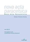 Cover: Nova Acta Paracelsica 29/2021 - Peter Lang Verlag