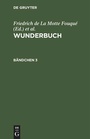 Cover: Wunderbuch. Bändchen 3 - De Gruyter