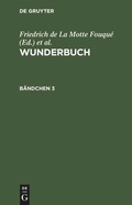 Cover: Wunderbuch. B&auml;ndchen 3 - De Gruyter
