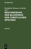 Cover: [Texte] - De Gruyter