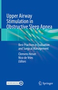 Cover: Upper Airway Stimulation in Obstructive Sleep Apnea - Springer