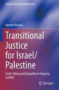 Cover: Transitional Justice for Israel/Palestine - Springer