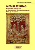 Cover: Medialatinitas - Verlag der &ouml;sterreichischen Akademie der Wissenschaften
