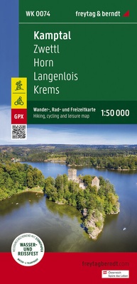 Abbildung von: Kamptal, Wander-, Rad- und Freizeitkarte 1:50.000, freytag & berndt, WK 0074 - Freytag-Berndt und ARTARIA
