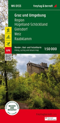 Abbildung von: Graz und Umgebung, Wander-, Rad- und Freizeitkarte 1:50.000, freytag & berndt, WK 0133 - Freytag-Berndt und ARTARIA