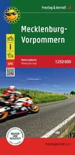 Cover: freytag & berndt Motorradkarte Mecklenburg-Vorpommern 1:250.000 - freytag & berndt