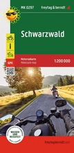 Cover: freytag & berndt Motorradkarte Schwarzwald 1:200.000 - freytag & berndt