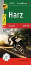 Cover: freytag & berndt Motorradkarte Harz 1:150.000 - freytag & berndt