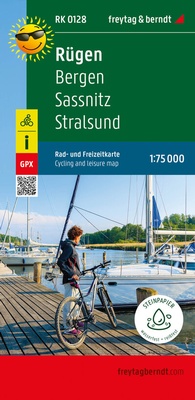 Abbildung von: Rügen, Rad- und Freizeitkarte 1:75.000, freytag & berndt, RK 0128 - Freytag-Berndt und ARTARIA