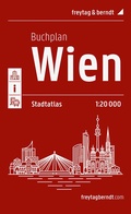 Cover: Wien, Buchplan 1:20.000, freytag & berndt - KOMPASS freytag und berndt