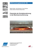 Cover: Potenziale der Kontakterw&auml;rmung in der Blechwarmumformung - Europ&auml;ische Forschungsgesellschaft f&uuml;r Blechverarbeitung e.V. (EFB)