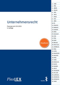 Abbildung von: FlexLex Unternehmensrecht | Studium - Facultas / FlexLEX