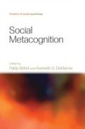 Cover: Social Metacognition - Psychology Press Ltd