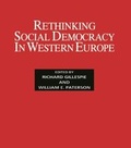 Cover: Rethinking Social Democracy in Western Europe - Routledge