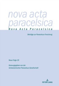 Abbildung von: Nova Acta Paracelsica 29/2021 - Peter Lang Verlag