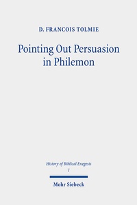 Abbildung von: Pointing Out Persuasion in Philemon - Mohr Siebeck