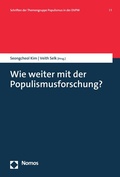 Cover: Wie weiter mit der Populismusforschung? - Nomos