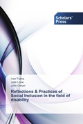 Cover: Reflections & Practices of Social Inclusion in the field of disability - Scholars' Press