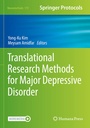 Cover: Translational Research Methods for Major Depressive Disorder - Springer