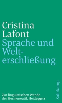 Abbildung von: Sprache und Welterschließung - Suhrkamp