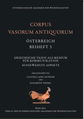 Cover: Corpus Vasorum Antiquorum. &Ouml;sterreich, Beiheft 3 - Verlag der &ouml;sterreichischen Akademie der Wissenschaften