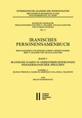 Cover: Iranische Namen in Neben&uuml;berlieferungen indogermanischer Sprachen - Verlag der &ouml;sterreichischen Akademie der Wissenschaften