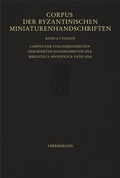 Cover: Corpus der byzantinischen Miniaturenhandschriften - Hiersemann, A